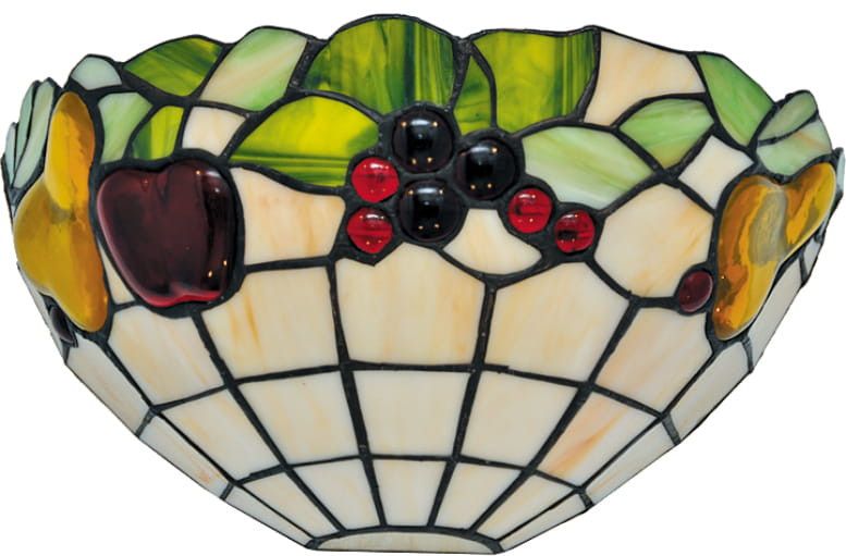 Kinkiet ścienny Kaja Fruit multikolor 1 x E27 x 40W IP20 wym: 17 x 30 x 16 cm - 1 szt.