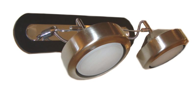 Kinkiet ścienny Candellux Earth satynowo-wenge 2 x GX53 x 9W IP20 wym: 17 x 30 x 15 cm - 1 szt.