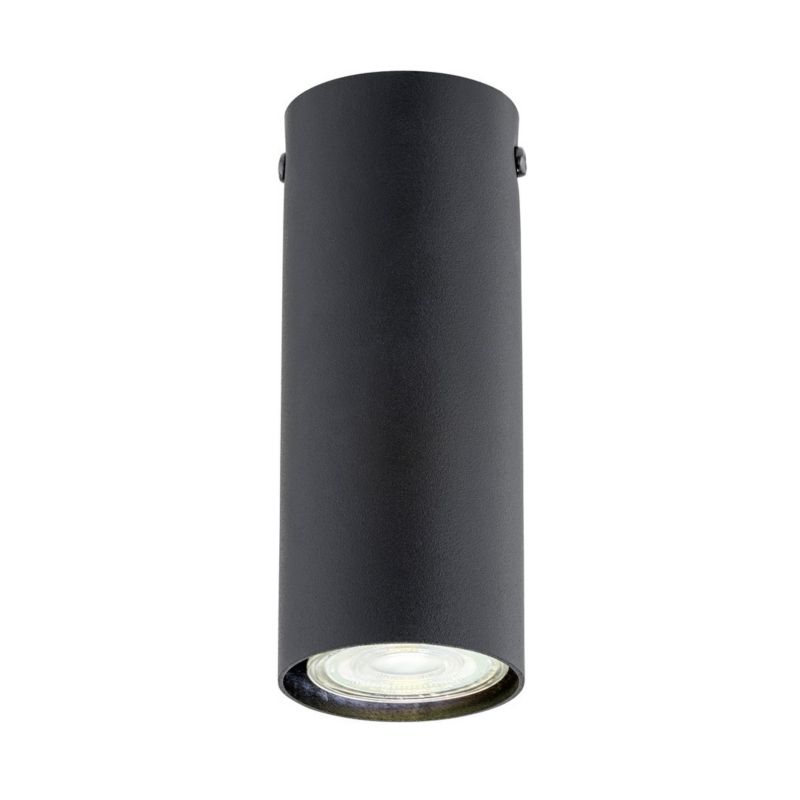 Spot oprawa sufitowa Emibig Tecno czarny 1 x GU10 x 8W IP20 wym: 15 x 6 x 6 cm - 1 szt.