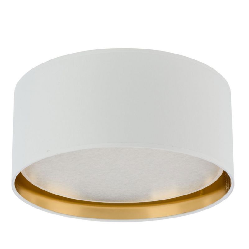 Plafon sufitowy nowoczesny TK-Lighting Bilbao biało-złoty 4 x E27 x 15W IP20 wym: 17 x 45 x 45 cm - 1 szt.