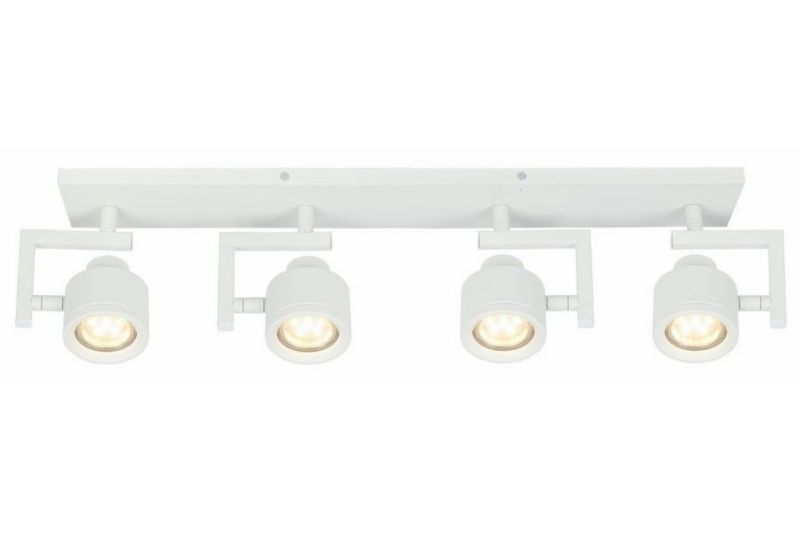 Reflektor sufitowy Reality Alenis 2 biały 4 x GU10 x IP20 wym: 15 x 57 x 8 cm - 1 szt.