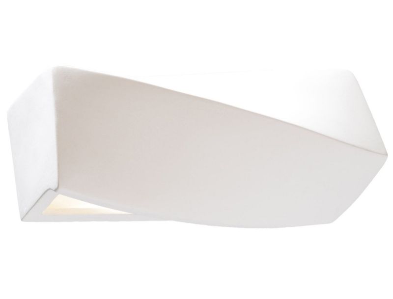 Kinkiet ścienny Sollux Lighting Sigma biały 1 x E27 x 60W IP20 wym: 15 x 35 x 12 cm - 1 szt.