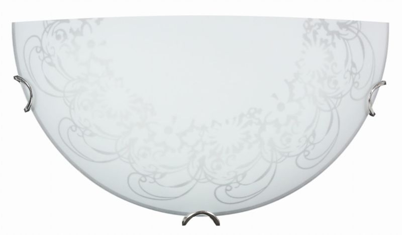 Plafon sufitowy Candellux Pasja chromowany biały 1 x E27 x IP20 wym: 15 x 30 x 9 cm - 1 szt.