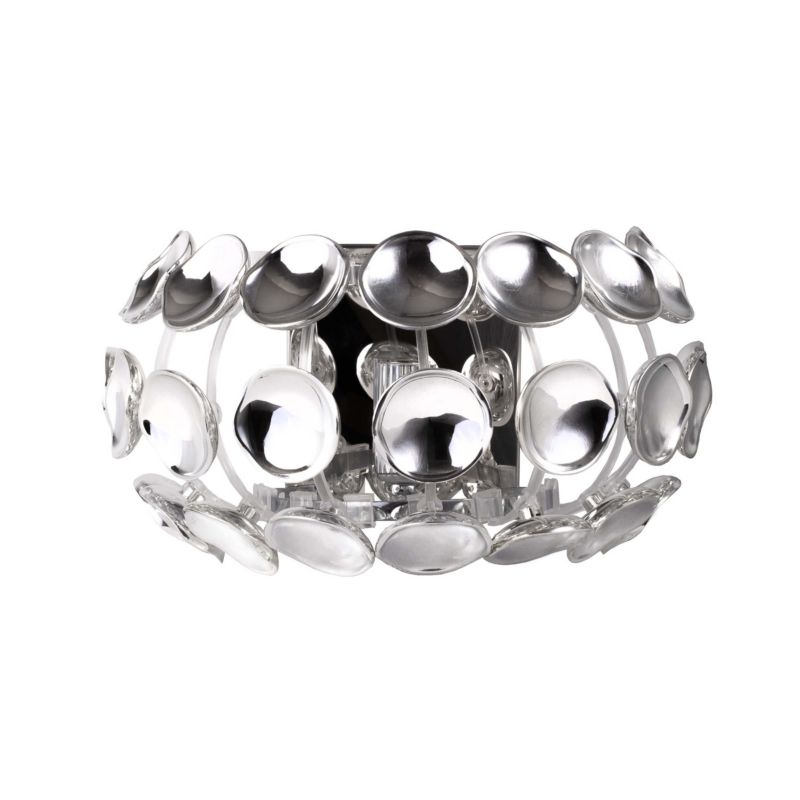 Kinkiet ścienny Light Prestige Ferrara chromowany 1 x E14 x 60W IP20 wym: 17 x 29 cm - 1 szt.
