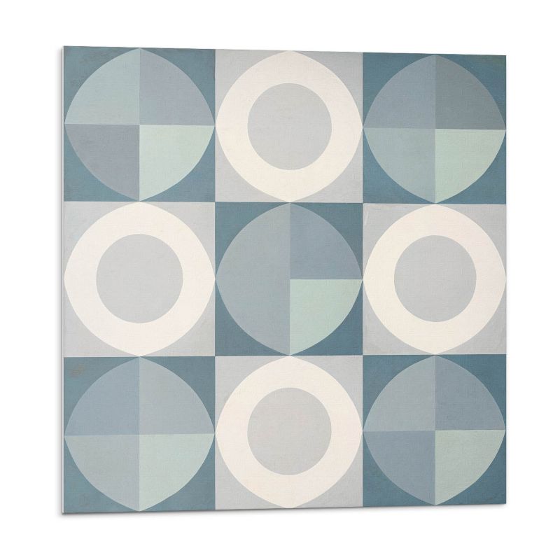 Kafelki samoprzylepne Wallfluent 50x50 cm Abstrakcyjne figury i okręgi 4 szt.