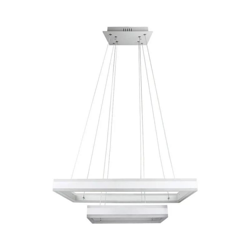 Lampa wisząca V-TAC Vt-101 biała wym: 120 x 60 x 60 cm wbudowany LED 113W 1 szt.