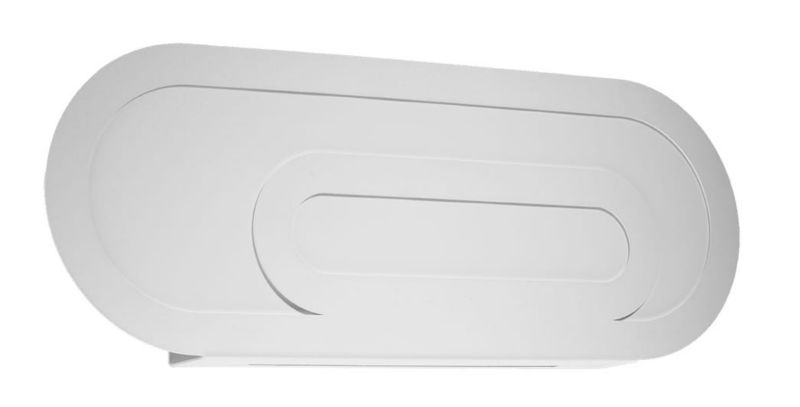 Kinkiet ścienny Sollux Lighting Saccon biały 2 x G9 x 40W IP20 wym: 15 x 40 cm - 1 szt.
