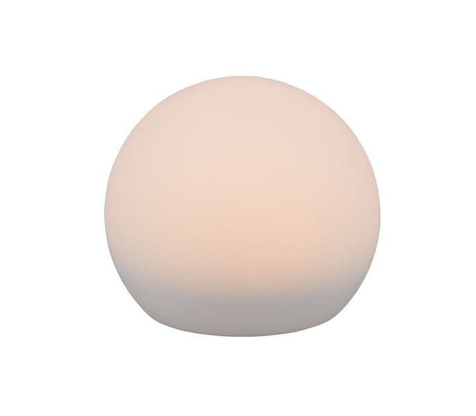 Kula ogrodowa RL Melo biała LED 1W 3000K 30lm solarna IP67 wym: 17,4 x 20 x 20 cm tworzywo sztuczne - 1 szt.