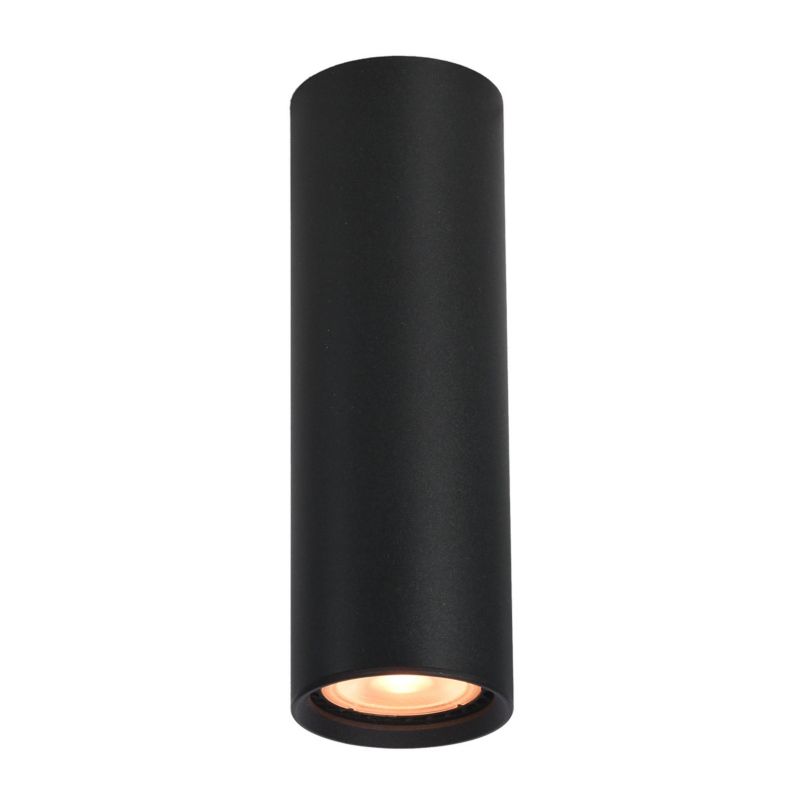 Spot sufitowy Italux Lopus czarny piaskowany nowoczesna 1 x GU10 x 10W IP20 wym: 17 x 5,4 x 5,4 cm - 1 szt.