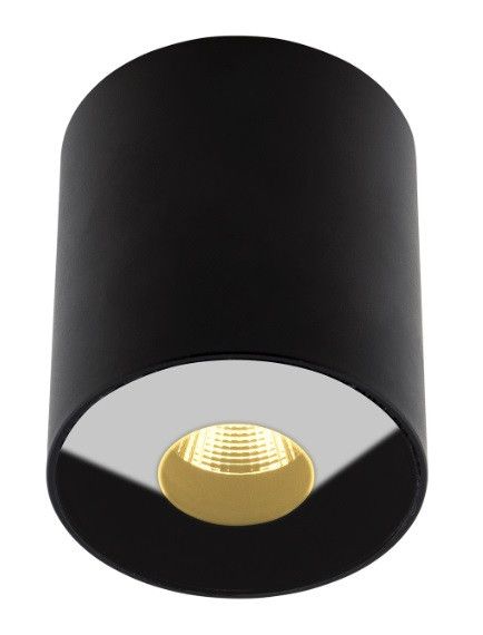 Reflektor spot Maxlight Plazma czarny LED 13W 3000K 572lm do łazienki IP54 wym: 8,5 x 7,3 x 7,3 cm metal - 1 szt.