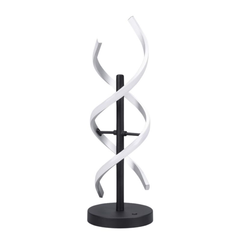Lampka stołowa Trio Sequence srebrno-czarna-biała LED 20W 2700K-6400K 2600lm IP20 wym: 48.5 x 16 x 16 cm aluminium - 1 szt.