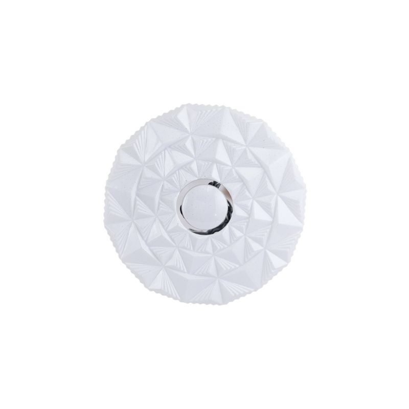 Plafon Italux Kelmi biały LED 12W 4000K 840lm IP20 wym: 6,5 x 27 x 27 cm tworzywo sztuczne - 1 szt.