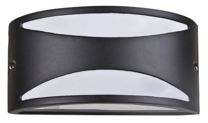 Kinkiet ścienny zewnętrzny Rabalux Manhattan czarny matowy-biały 1 x E27 x IP54 wym: 12 x 25 x 13,5 cm - 1 szt.