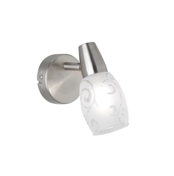 Lampa wisząca RL Colmar srebrno-biała wym: 15 x 8 x 8 cm 1xE14 x 1 szt.