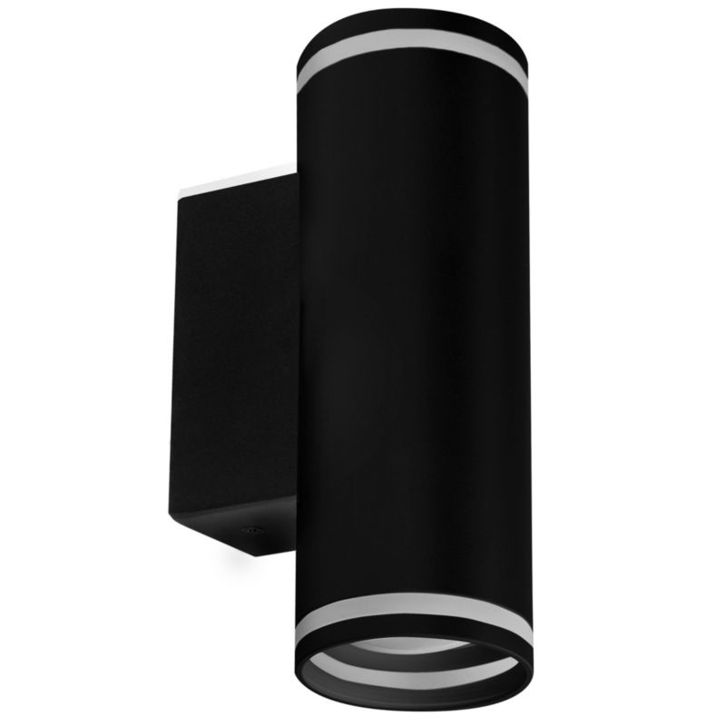 Kinkiet ścienny Polux Paris czarny 2 x GU10 x IP20 wym: 16 x 5,5 x 7,4 cm - 1 szt.