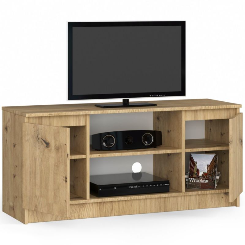 Szafka rtv Matkam stolik 2D1P120ART komoda 120cm dąb artisan 1 szt.