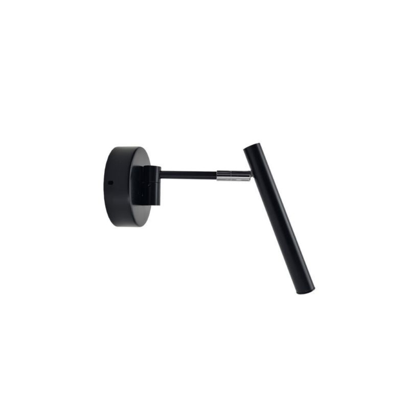 Kinkiet ścienny Shilo Kosame czarny styl minimalistyczny 1 x G9 x 2.5W IP20 wym: 18 x 10 x 16 cm - 1 szt.