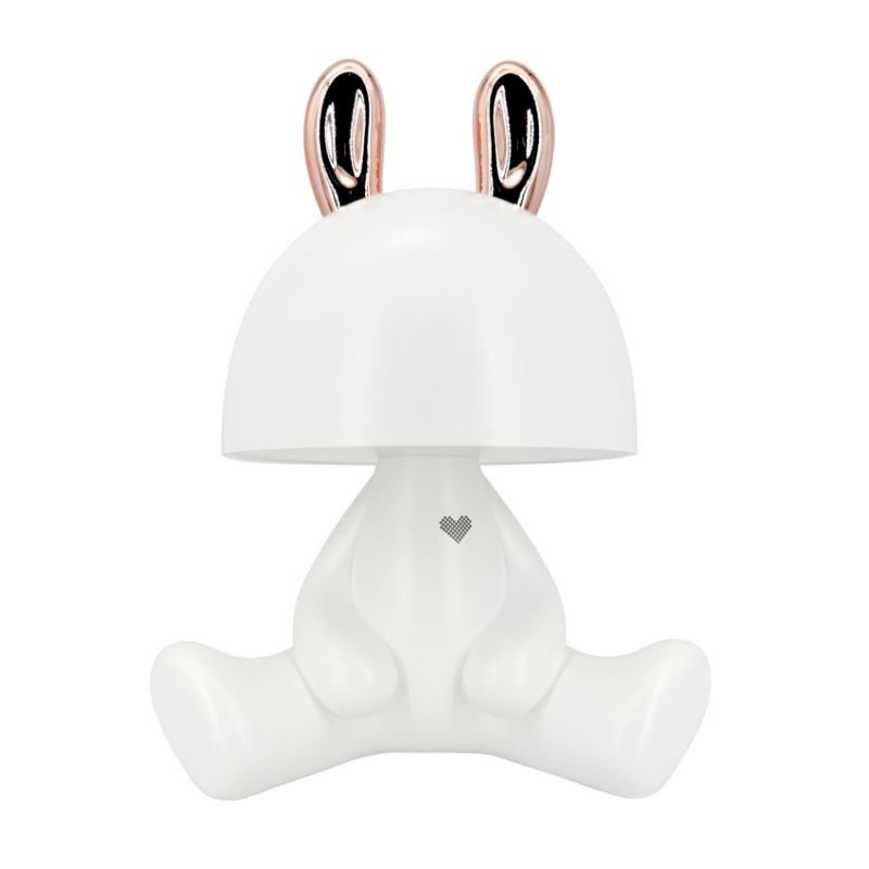 Lampa stołowa Polux Fancy biało-złota-czarna LED 2.5W 4000K 59lm akumulator IP20 wym: 27.5 x 22 x 17 cm tworzywo sztuczne - 1 szt.