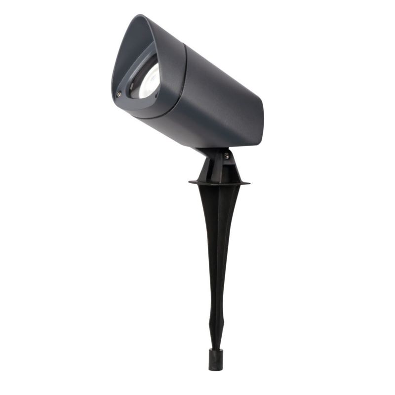 Lampa gruntowa wbijana Kanlux Vora grafit 1 x GU10 x 7W IP44 wym: 29,4 x 17,9 x 8,9 cm - 1 szt.