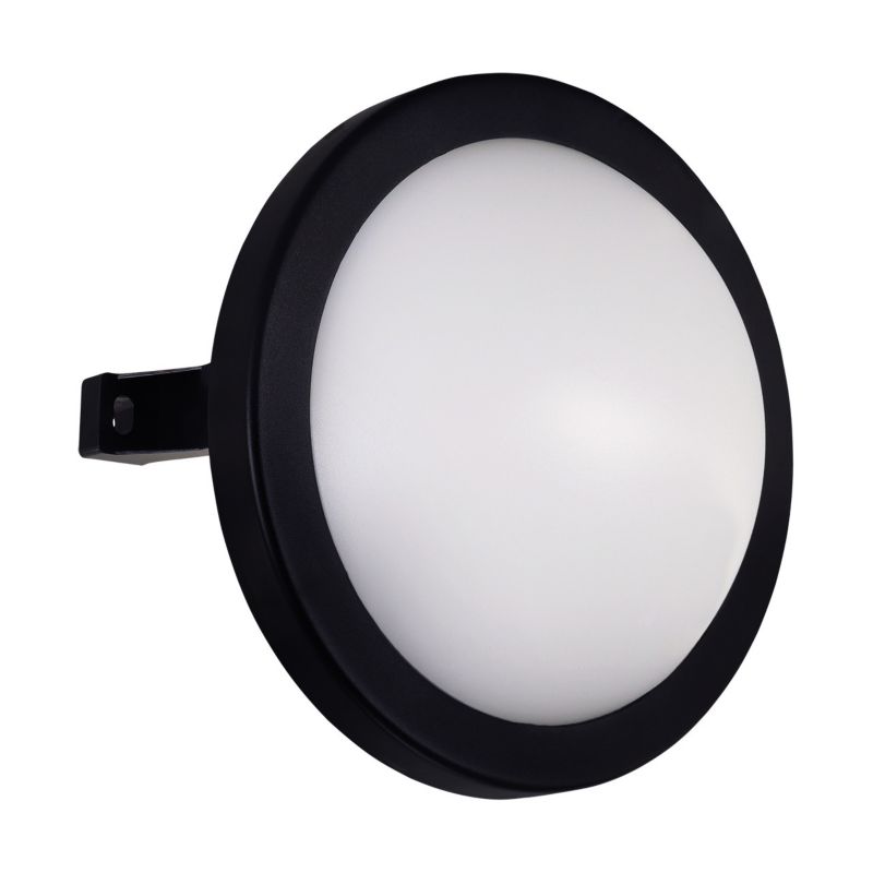 Kinkiet ścienny zewnętrzny Struhm Tryton czarno-biały LED 11W 4100K 870lm IP65 wym: 8 x 17,2 x 15 cm tworzywo sztuczne - 1 szt.