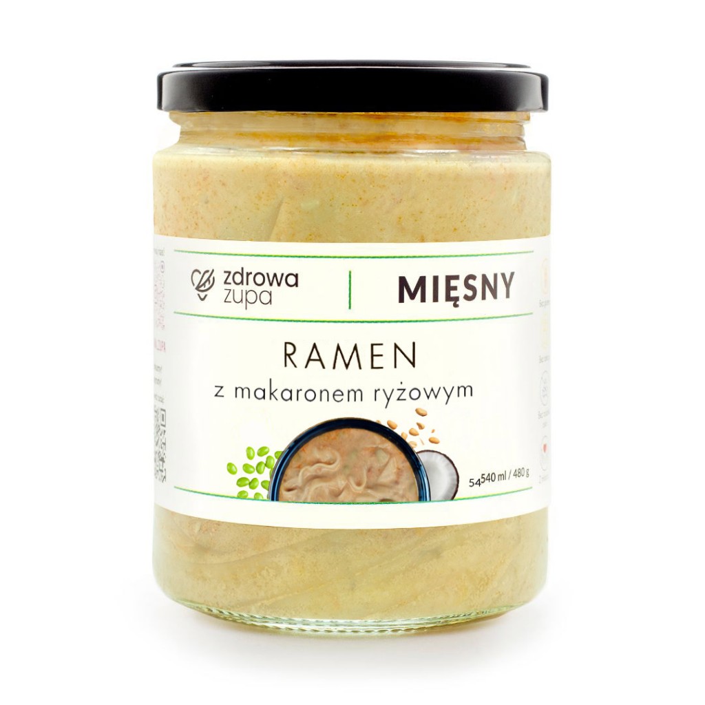 Ramen z makaronem ryżowym 540 ml