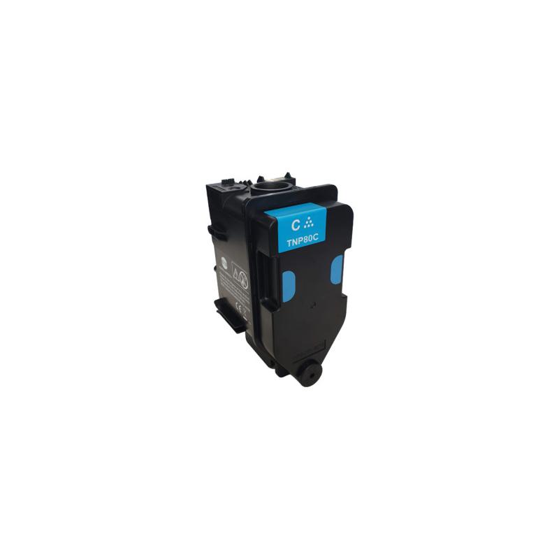 Toner Konica Minolta TNP-80C (AAJW452), 9000 stron, cyan (błękitny)