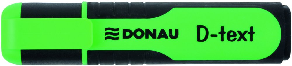 Zakreślacz fluorescencyjny Donau, D-Text, ścięta, zielony