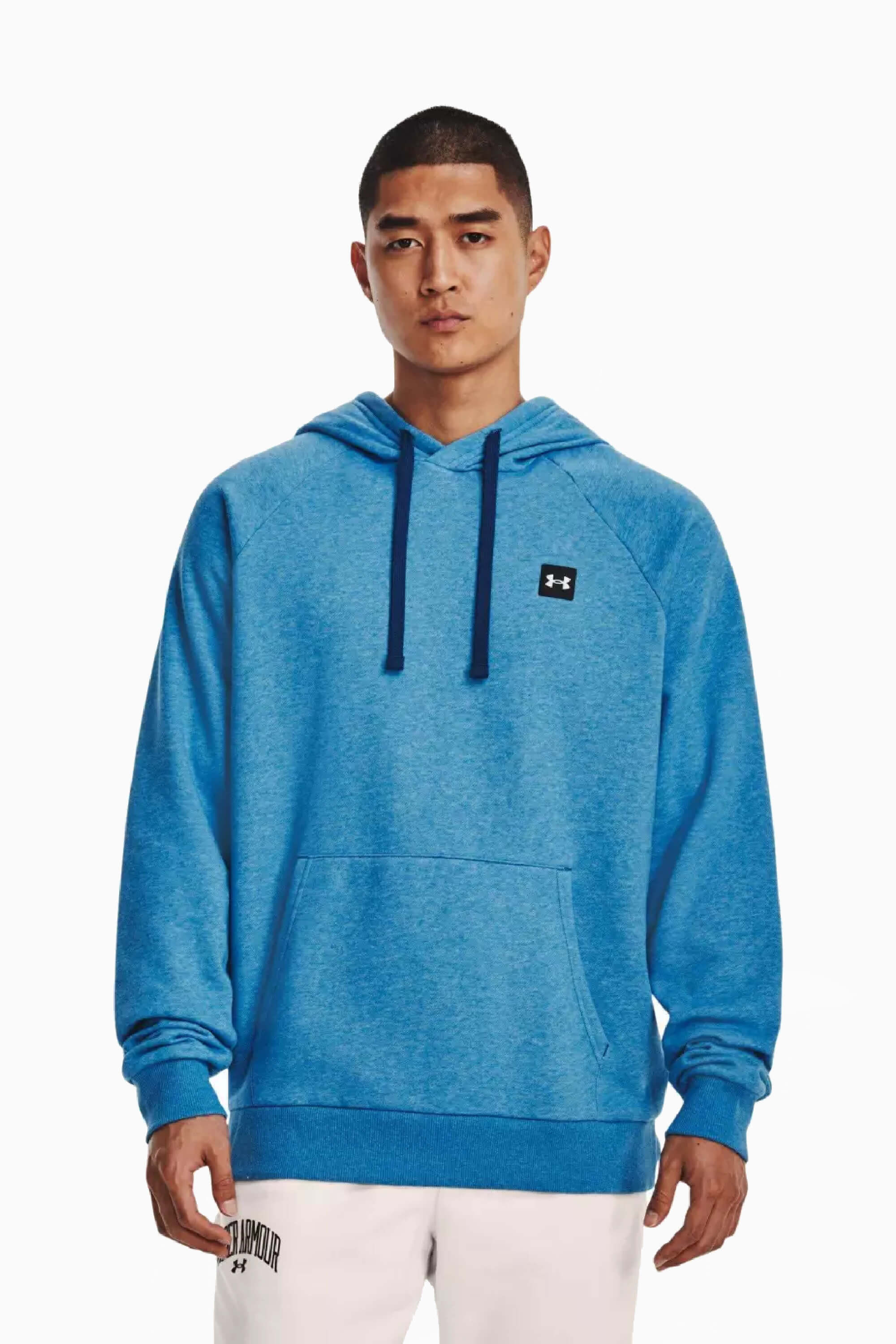 Bluza z kapturem Under Armour Rival Fleece - Niebieski