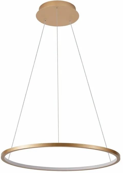 Italux Vinola lampa wisząca 1x38 W złota PND-56135B-060RPC-GD-3KS4K-TRDIMM