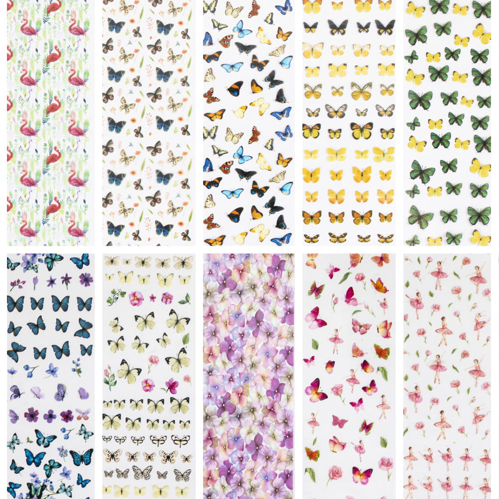 Folie transferowe 10 sztuk po 100 cm XKZ 29-06