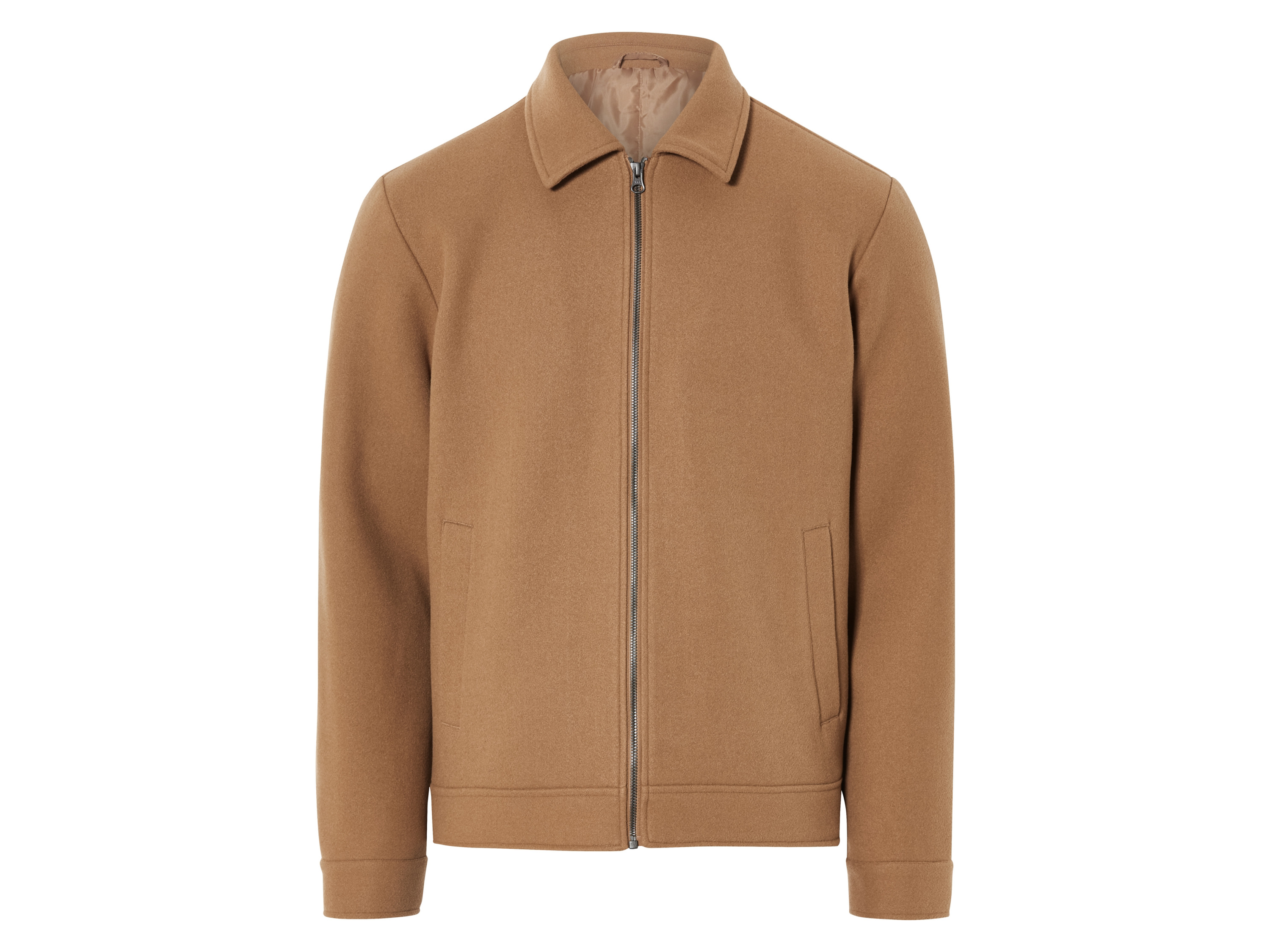 Livergy Kurtka męska w stylu wełnianym Xl56/58, Brązowy