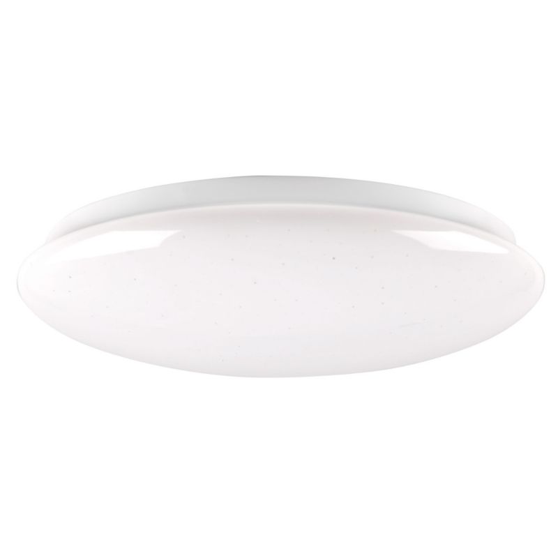 Plafon sufitowy lampa Polux Pirius biały LED 12W 4000K 1400lm IP44 wym: 6,5 x 28 x 28 cm tworzywo sztuczne - 1 szt.