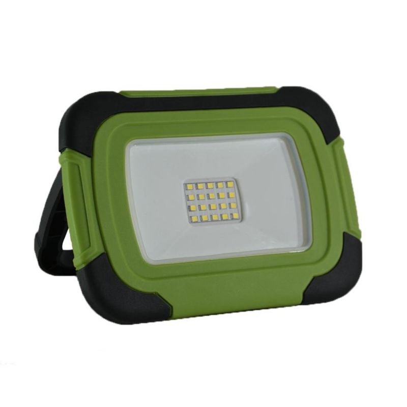 Naświetlacz LED V-TAC czarno-zielony LED 10W 4000K 1400lm IP44 wym: 12,5 x 17,5 x 3,5 cm aluminium - 1 szt.