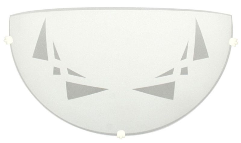 Plafon Candellux Trias biały 1 x E27 x IP20 wym: 15 x 30 x 9 cm - 1 szt.