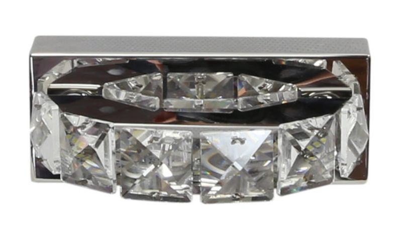 Kinkiet ścienny Candellux Shipi chromowany przezroczysty LED 3W IP20 wym: 6 x 15 x 10 cm - 1 szt.