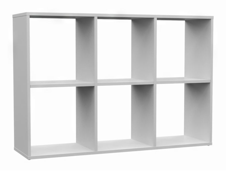 Regał Topeshop Malax 2X3 Biały 110x75x30 cm 1 szt.