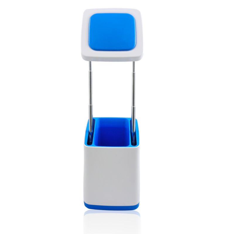 Lampa biurkowa Polux Helsinki biało-niebieska LED 4.2W 3000K 190lm IP20 wym: 30.5 x 9 x 9 cm tworzywo sztuczne - 1 szt.