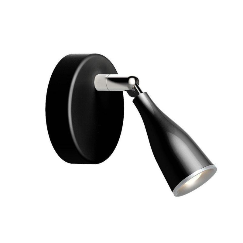 Kinkiet V-TAC Vt-805 czarny LED 4.5W 4000K 420lm IP20 wym: 9,4 x 10 x 4,5 cm - 1 szt.