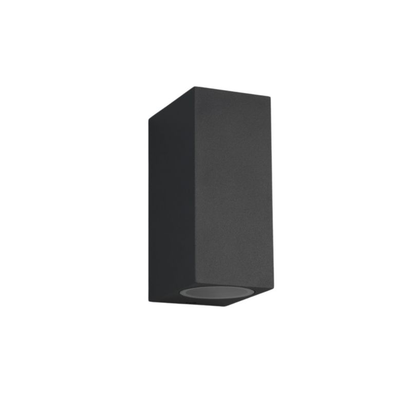 Kinkiet ścienny zewnętrzny Trio Roya antracyt 2 x GU10 x 35W IP44 wym: 15 x 6,9 x 6,9 cm - 1 szt.