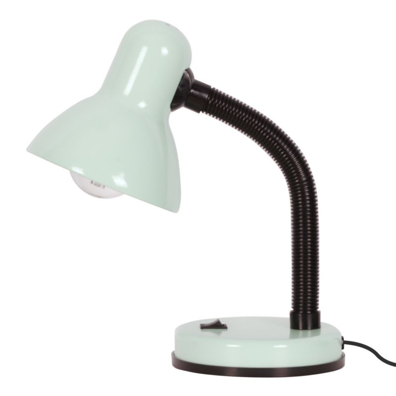 Lampka biurkowa Kaja Cariba seledynowo-czarna 1 x E27 x 25W IP20 wym: 30 x 22 x 15 cm metal - 1 szt.