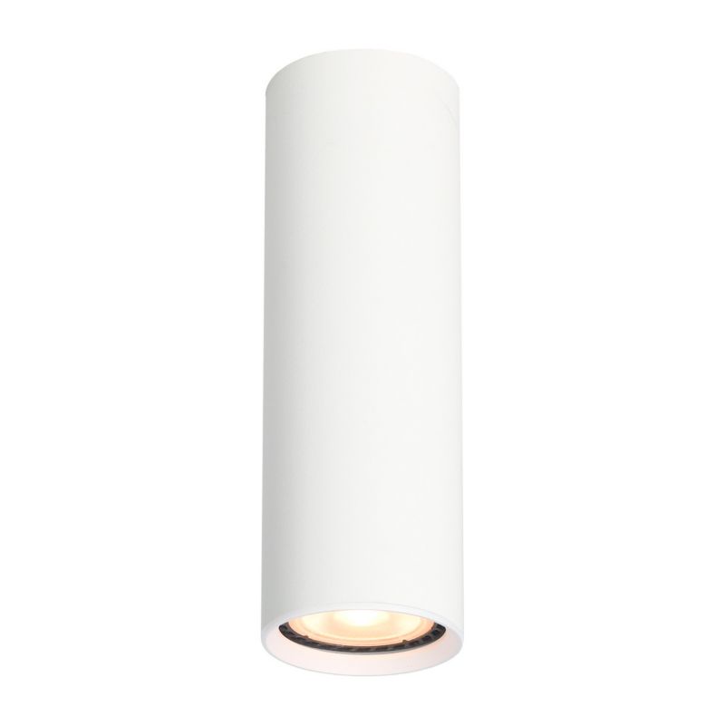 Oprawa sufitowa spot Italux Lopus biały piaskowany nowoczesna 1 x GU10 x 10W IP20 wym: 17 x 5,4 x 5,4 cm - 1 szt.