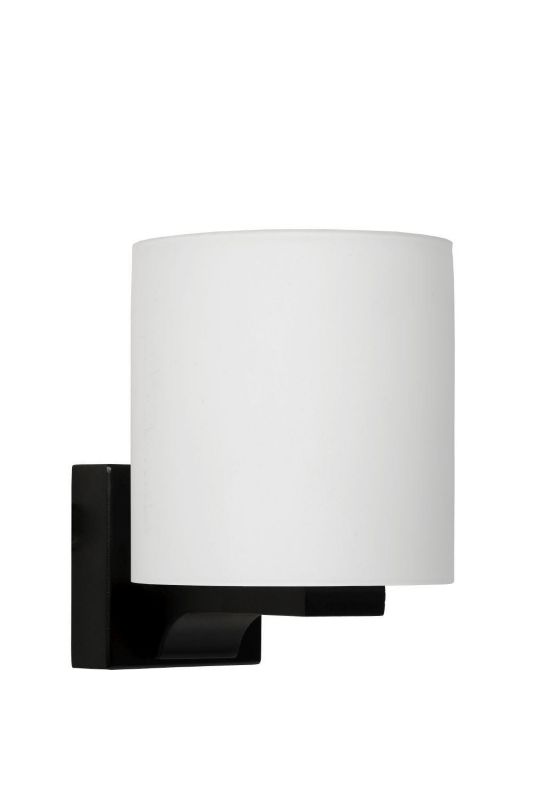 Kinkiet ścienny Lucide Jenno czarno-biały 1 x G9 x 33W IP44 wym: 14 x 13 x 15,5 cm - 1 szt.