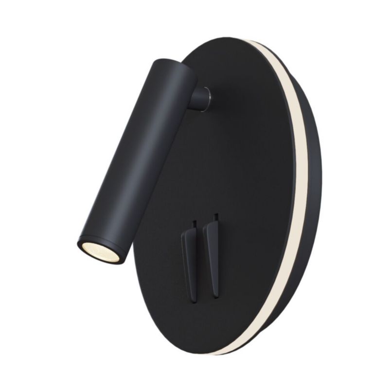 Kinkiet ścienny Maytoni Ios 176 czarny LED 9W 3000K 550lm IP20 wym: 14 x 6,5 x 14 cm - 1 szt.