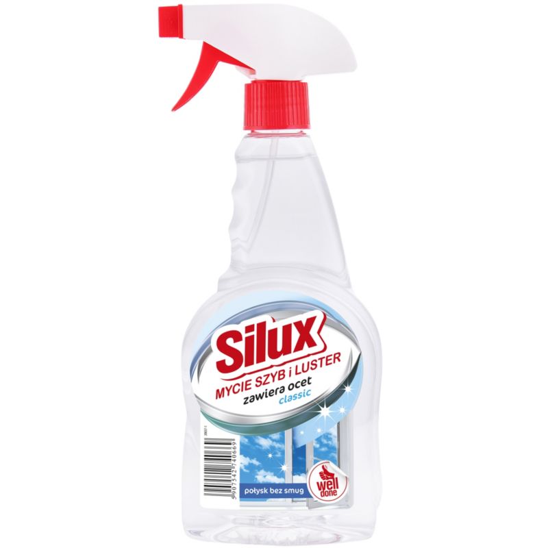 Środek do szyb Silux atomizer kryształ 0,5 l