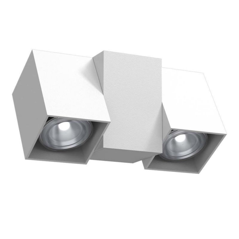 Oprawa sufitowa spot Brosline Cube biały 1 x GU10 x 10W IP20 wym: 9,5 x 18,2 x 6 cm - 1 szt.