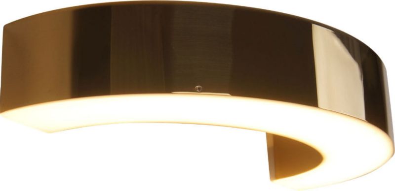 Kinkiet ścienny Maxlight Lotus złoty styl nowoczesny LED 7W 3000K 700lm IP20 wym: 5,1 x 30 x 13 cm - 1 szt.