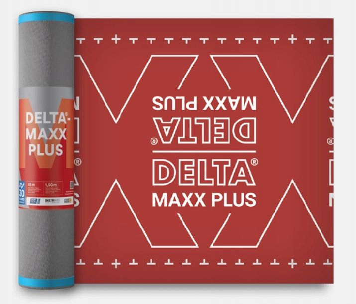 Membrana dachowa Dorken Delta Maxx Plus 50 x 1,5 m folia na dach wytrzymała 1 rolka