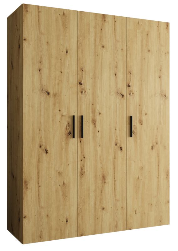 Szafa uchylna Abiks BARI 1 150 wys. 202 cm Artisan + u. Czarny 1 szt