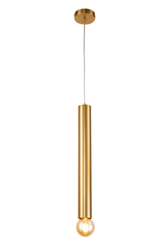 Lampa sufitowa wisząca Candellux Austin złota wym: 50 x 6 x 6 cm 1xE27 x 40W 1 szt.