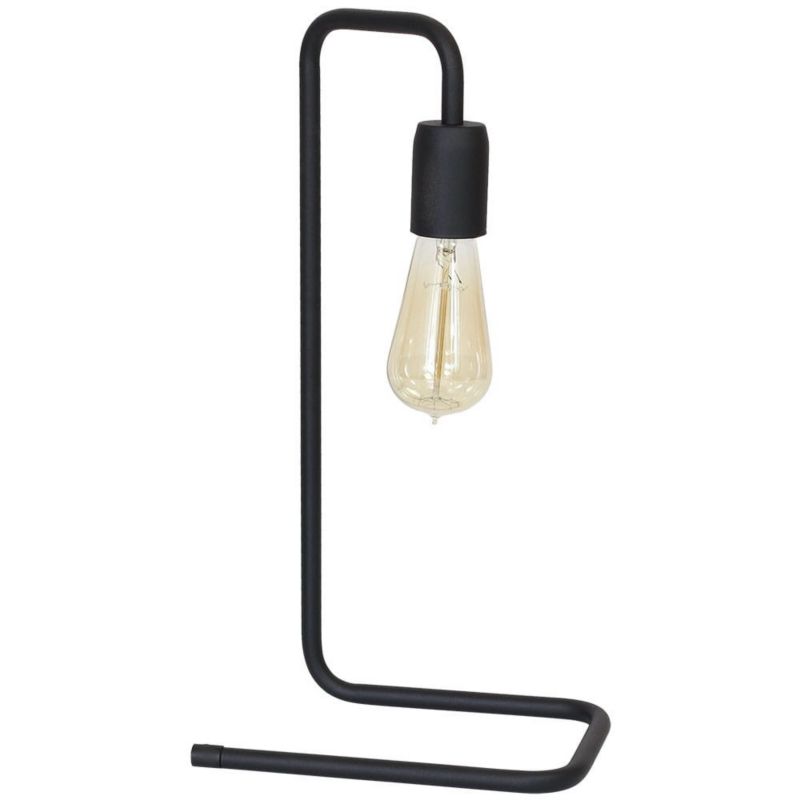 Lampa stołowa Aldex Eko czarna 1 x E27 x 60W IP20 wym: 43 x 15 x 23 cm metal - 1 szt.